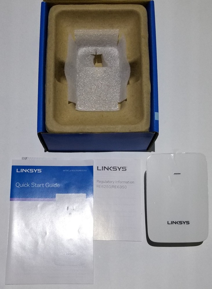 Linksys AC750 WI-FI Range Extender RE6250