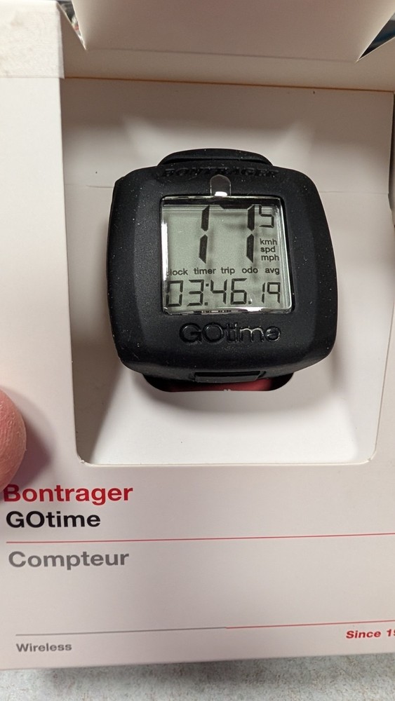 Bontrager GOtime Cycling Computer UPC 745889023251