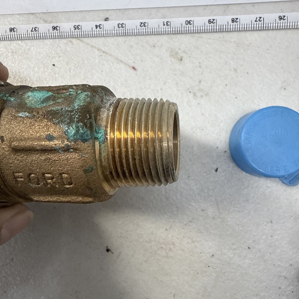 Ford Meter Box Service Coupling Brass