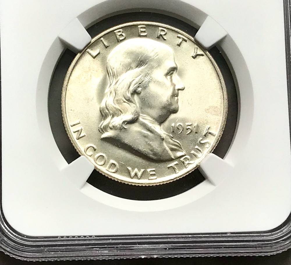 1951D Franklin NGC MS65FBL