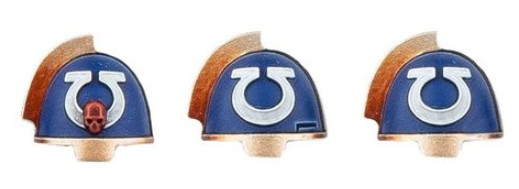 Ultramarines Upgrades Aggressors Shoulder Pads x5 - Warhammer 40K