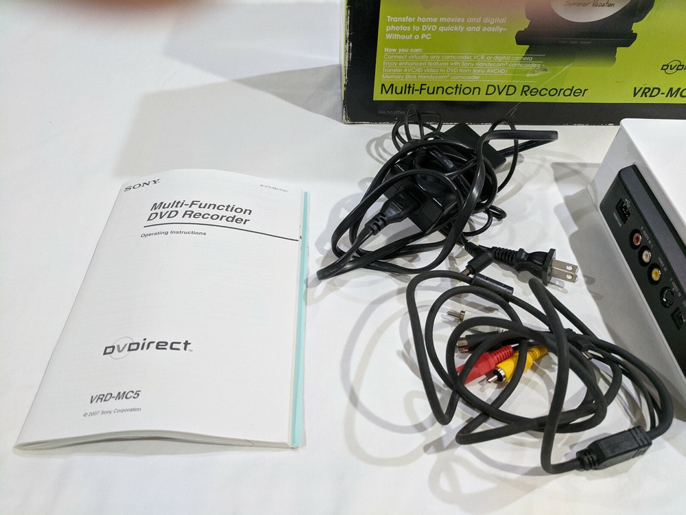 Sony Multi-Function DVD Recorder ~ VRD-MC5