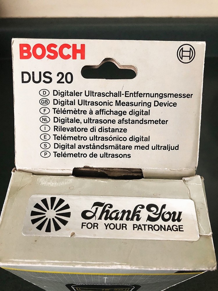 BOSCH DUS 20 DIGITAL ULTRASONIC MEASURING DEVICE
