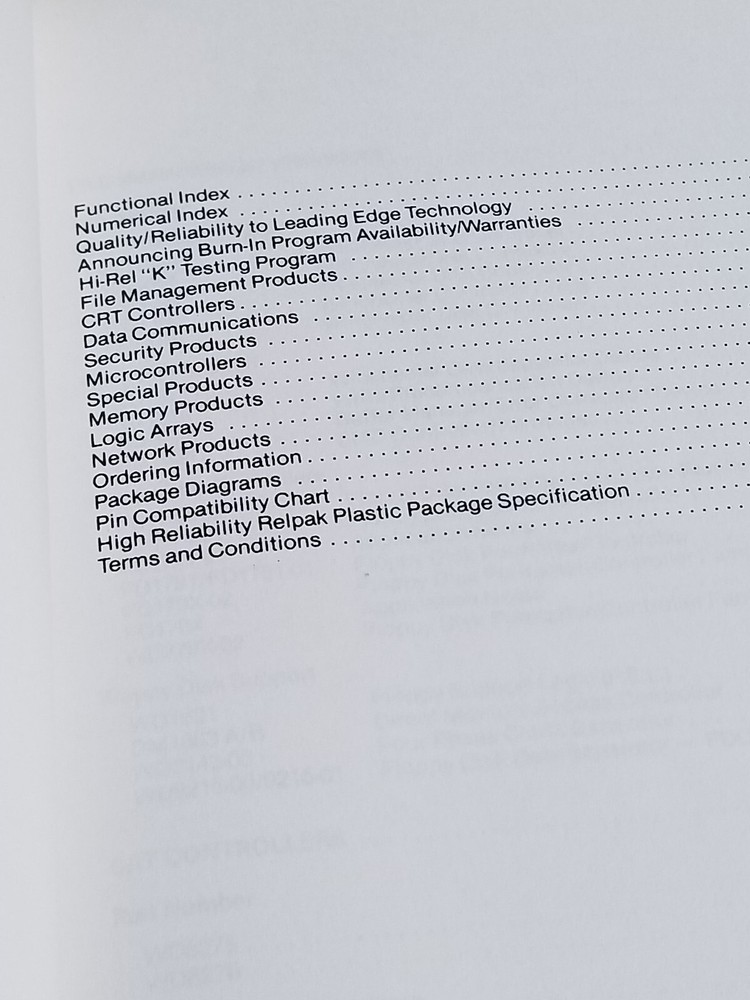 VINTAGE ELECTRONICS BOOK DATA 1983 WESTERN DIGITAL COMPONENTS HANDBOOK