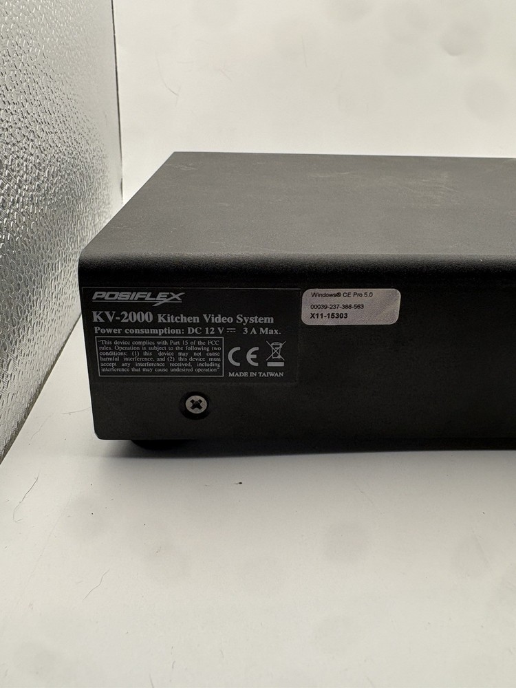 Posiflex KV-2000 Kitchen Video System KDS Controller Windows CE - Restaurant POS