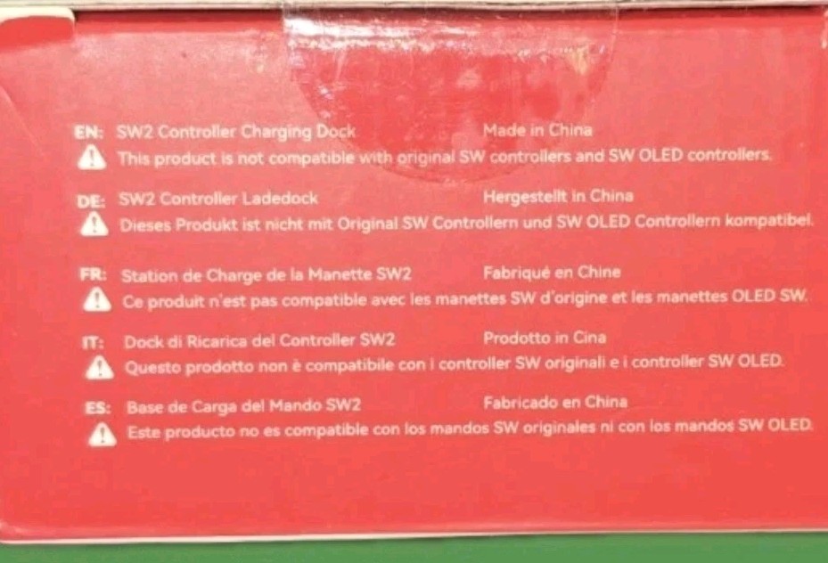 Switch 2 Joycon Controller Charging Dock for 2025 Nintendo Switch 2 by Oivo