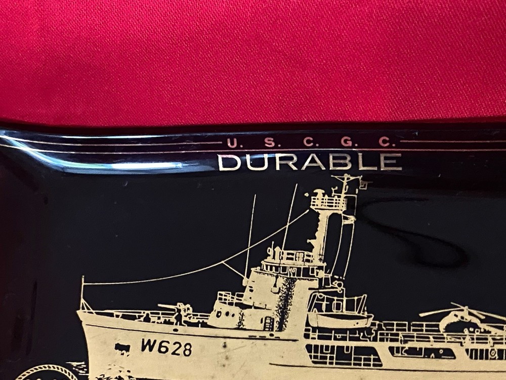 US Coast Guard Cutter Durable Glass Ash Tray
