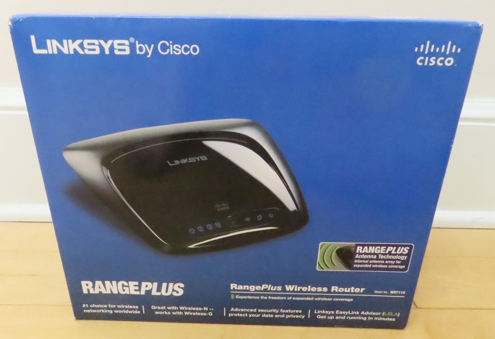 LINKSYS By CISCO Range Plus Wireless Router