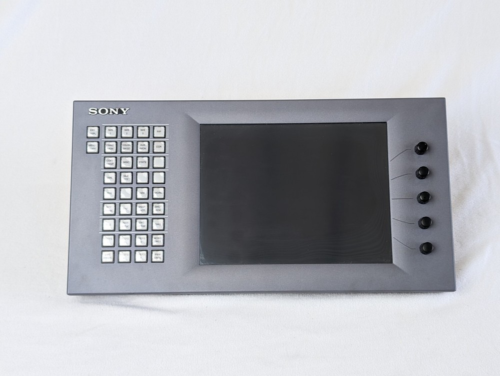 Sony MKS-8011 Menu Panel