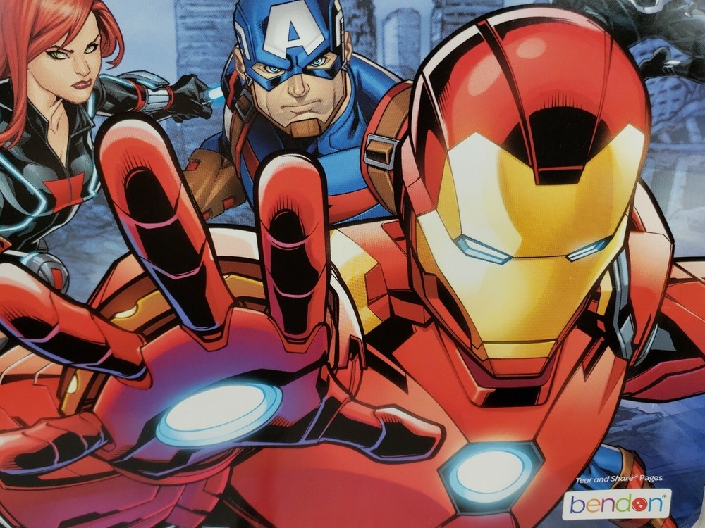 Marvel Avengers Giant Ultimate Coloring & Activity Book Bendon