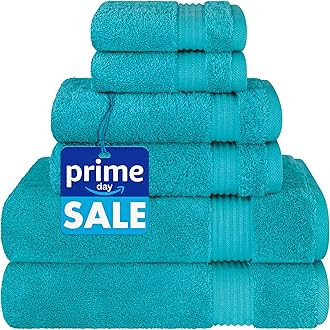 Grey Bath Towel 4-Pack - 100% Cotton, 27x54