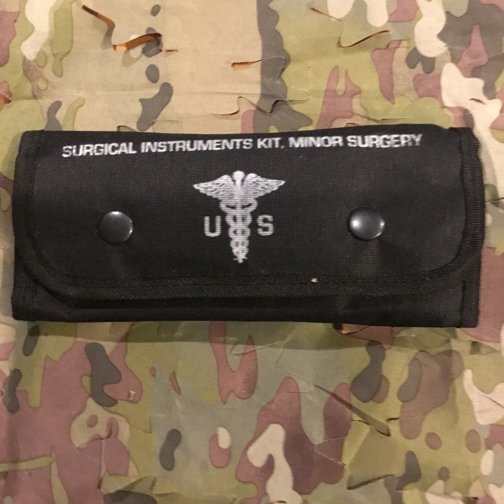 US Army Surgical Instruments Kit Minor Surgery Complete (DD747