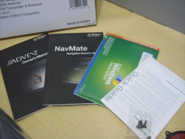 ADVENT ADV3500PC 7" WINDOWS PC NAVIGATION $1800 MSRP