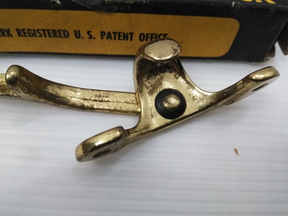 Vintage Slaymaker Ventilock No 37 Window Latch Lock Solid Brass