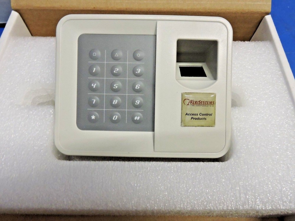 NEW Keri TS1100-4SO BioPointe Fingerprint Security Access Control Reader Keypad