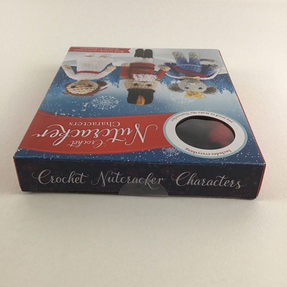 Thunder Bay Crochet Nutcracker Characters Patterns Hook Embroifery Thread New