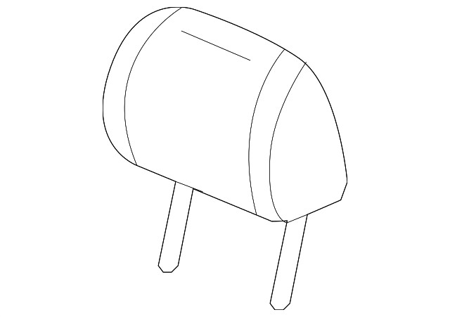 Genuine Honda Headrest 81140-SZA-A41ZB