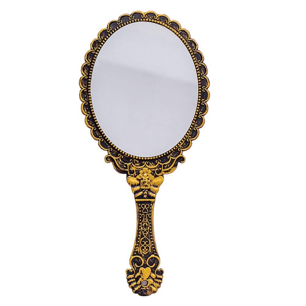 Handheld Mirror, Hand Held Mirror with Handle, Small Travel Packet Compact Mi...