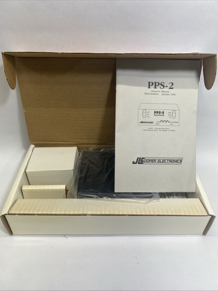 Vintage JL Cooper Electronics PPS-2 Synchronizer 1992