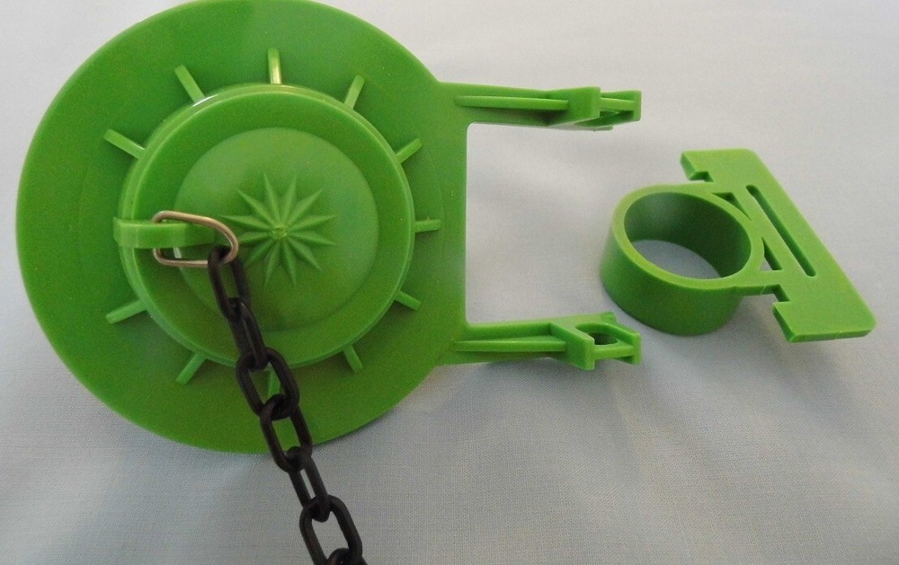 2 in Flapper, Solid Silicone w/Buoy so Flapper Stays up Longer to Flush Better