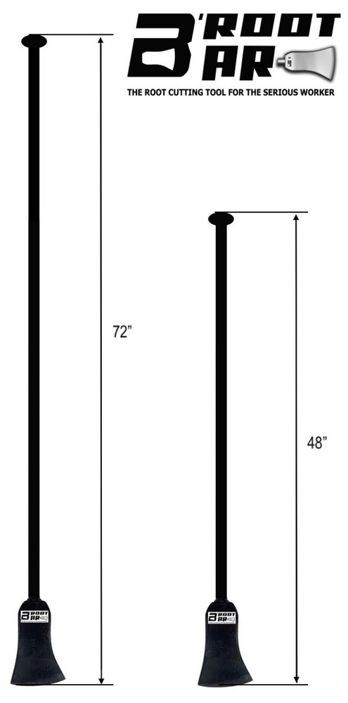 B'ROOT BAR - Root Cutting Tool, 72-Inch