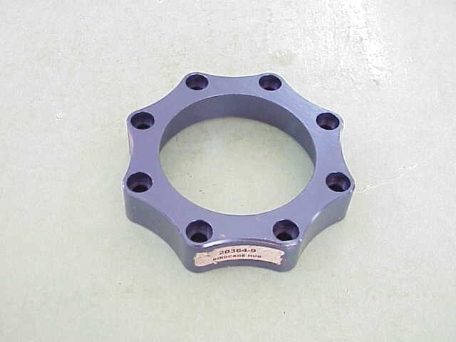 1 NEW Birdcage Hub Blue Anodized Aluminum 20364-9