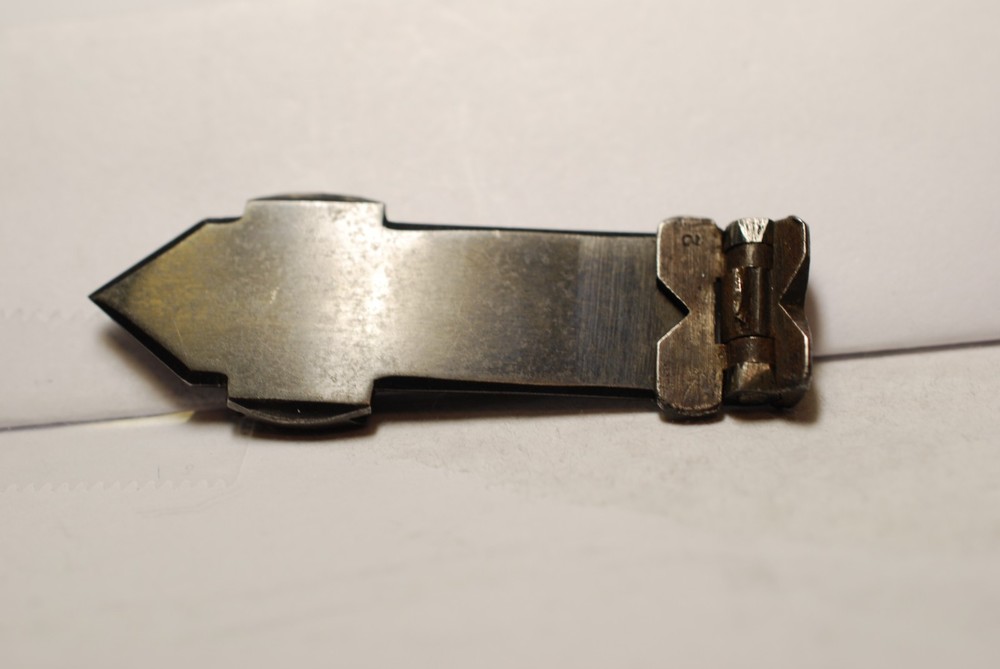 Winchester 34C Express Sight missing 2nd leaf very blue base.