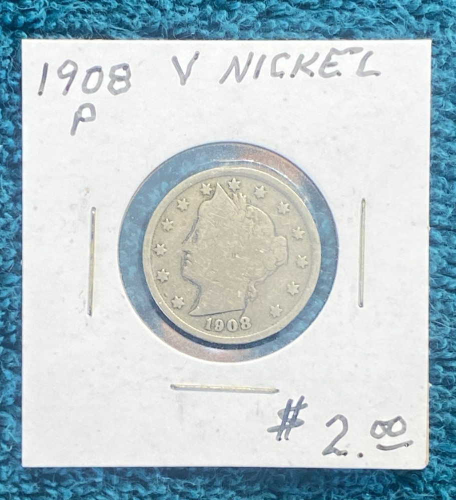 STORAGE UNIT FIND 1908 P V Nickel