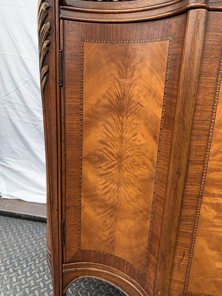 Antique Carved Wood Ornate Buffet Server WOW !!!!