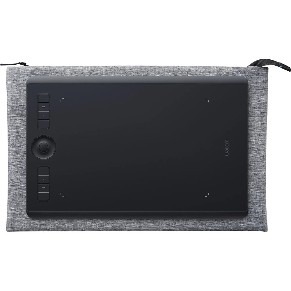 Wacom ACK52701 Soft Carrying Case for Tablets, Medium, Gray