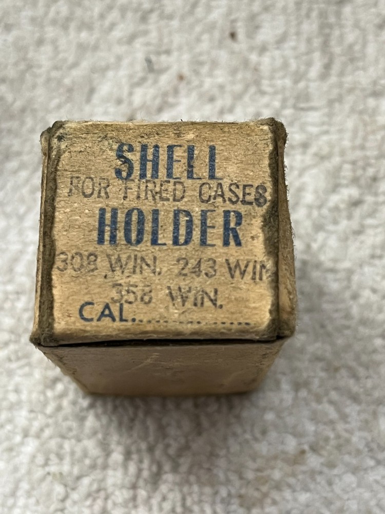 L. E. Wilson Trimmer Micrometer Adjustment Case Trimmer & 5x Shell Holders