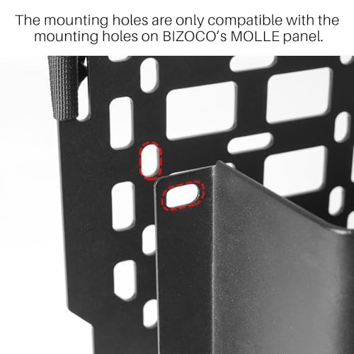 MOLLE Storage Box – Tactical Tool Storage Box for MOLLE Panel Accessories,