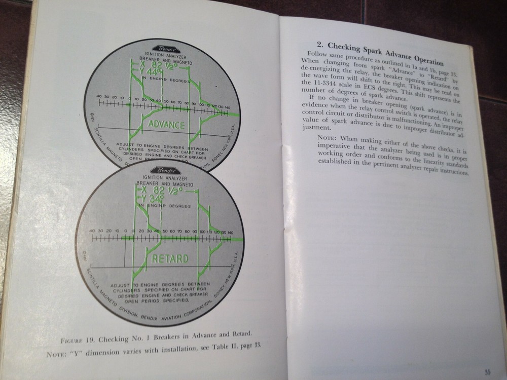 Bendix Ignition Wave Form Interpretation Manual for R-3350 Low Tension Ignitions