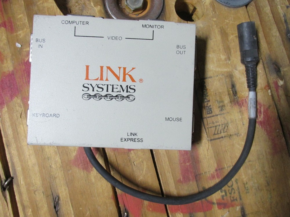 Lot of 3 Applied Computer Systems LINK SYSTEMS Splitters & LCU-300X Adapters