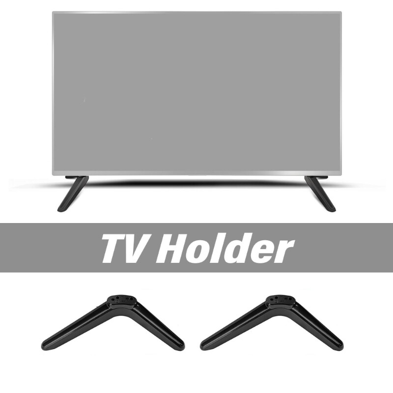ABS TV Base Stand Quick Install Customizable Height and Viewing Angle