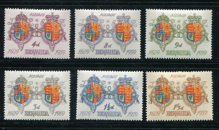 Bermuda #169-74 Mint
