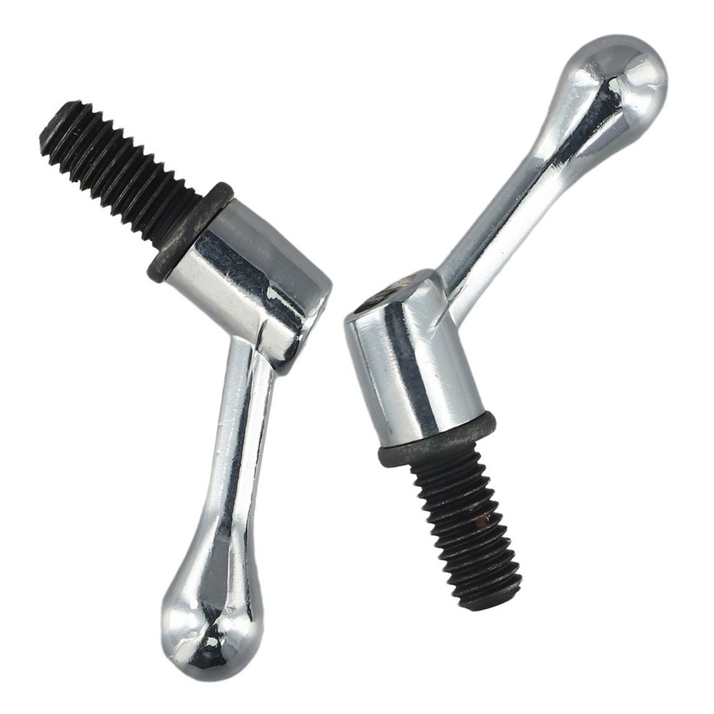 Professional Grade 2PC Adjustable Fixed Handle Set for Bridgeport Mills ()
