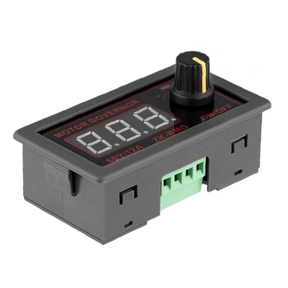 DC 9-60V PWM Motor Controller Module Digital Encoder Speed Adjustment 500W