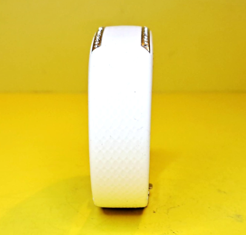 ⚡UNTESTED⚡ WHITE POLAR LOOP CRYSTAL BLUETOOTH 6248A-1E FITNESS ACTIVITY TRACKER⚡