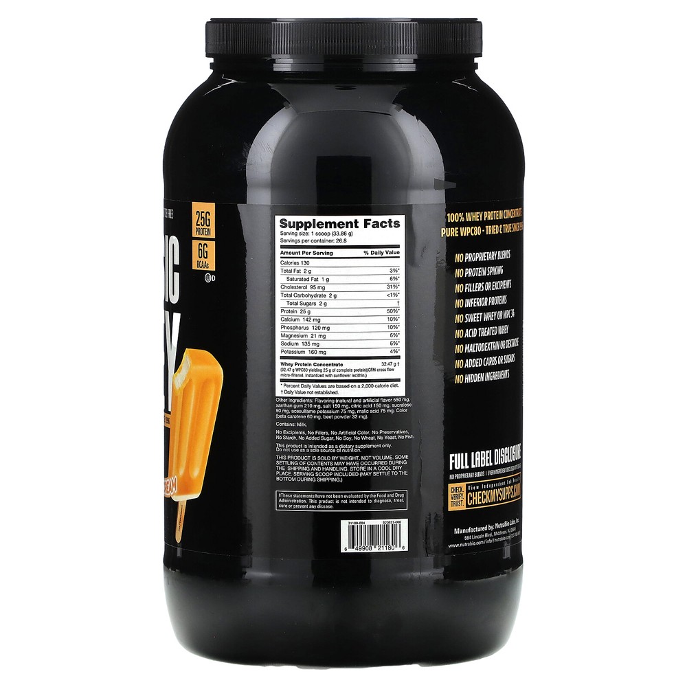 Classic Whey Protein, Orange Dream, 2 lb (907 g)