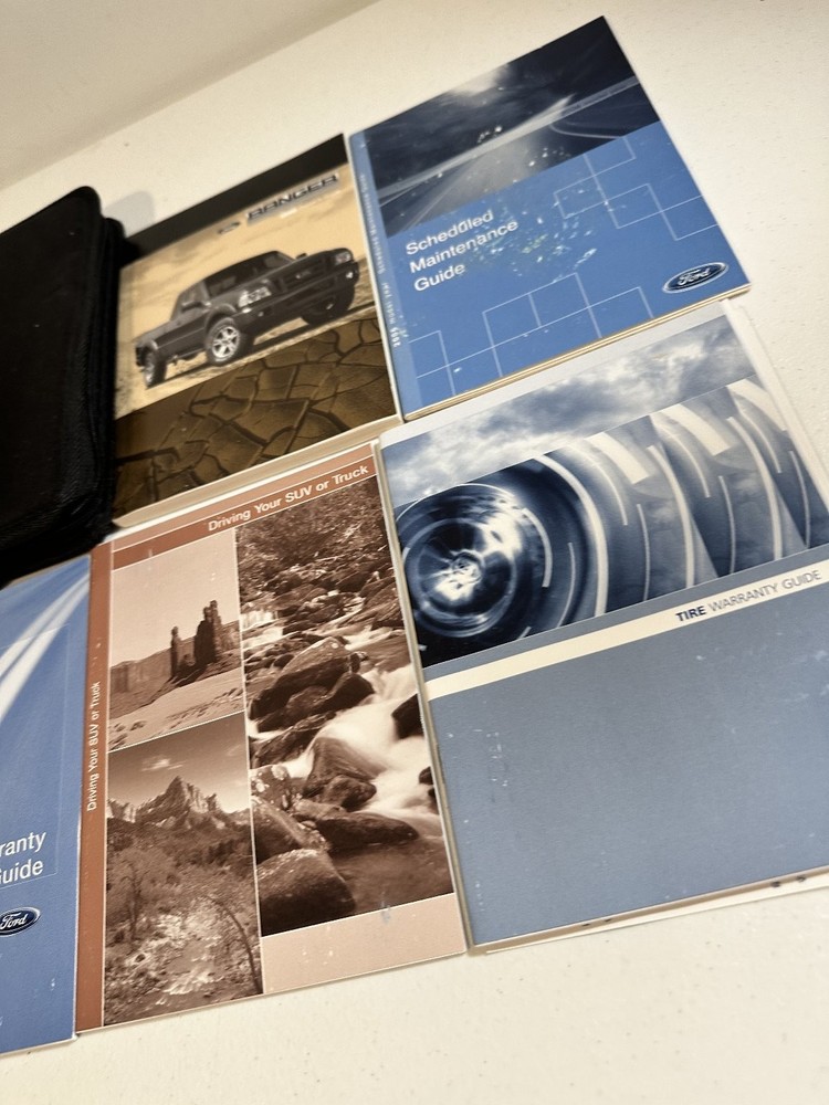 2006 Ford Ranger Owner's Manual Set