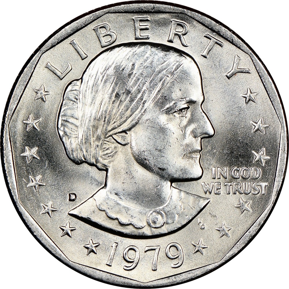 1979-D Mint State Susan B. Anthony Dollar 1$
