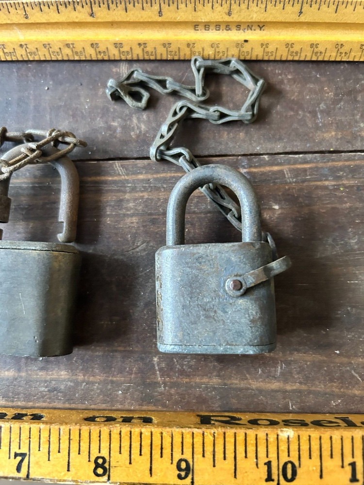 2 - Vintage Slaymaster Locks (No Keys)