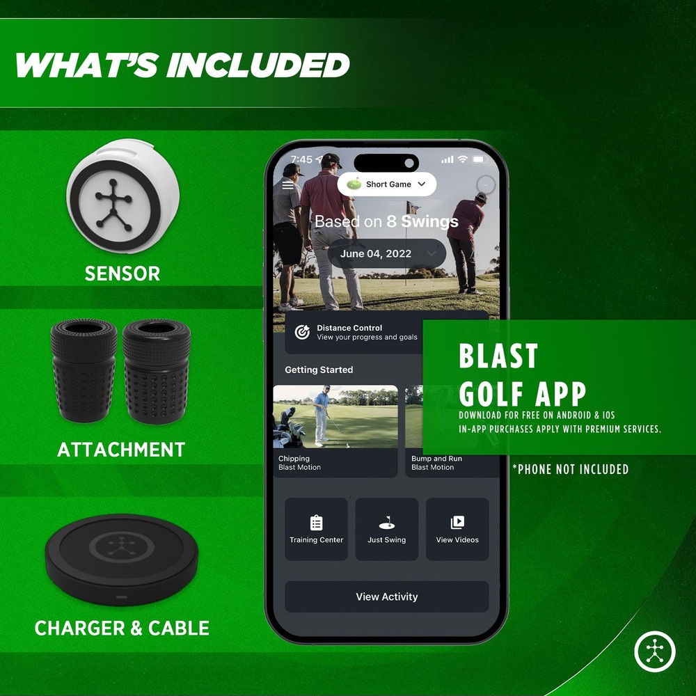 Golf Stroke Counter - Accurate Shot Tracker for Improved Performance