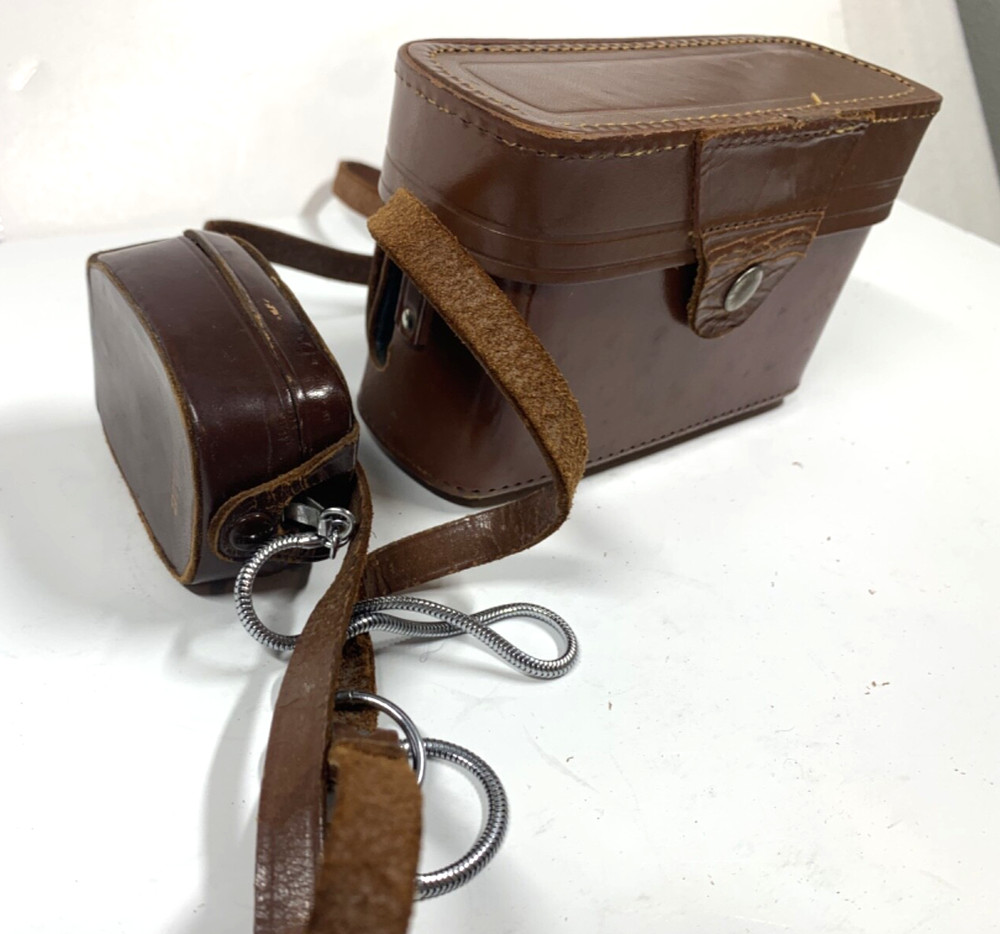 Vintage Argus 35mm Camera Leather Case Not Tested