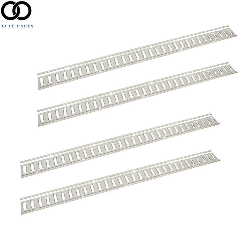 High Quality Carbon Steel Universal 4-piece Set 5' E Track Tie Down Rail