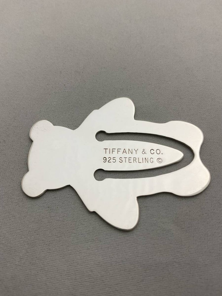TIFFANY&Co. Sterling Silver 925 Bear Bookmark Accessory