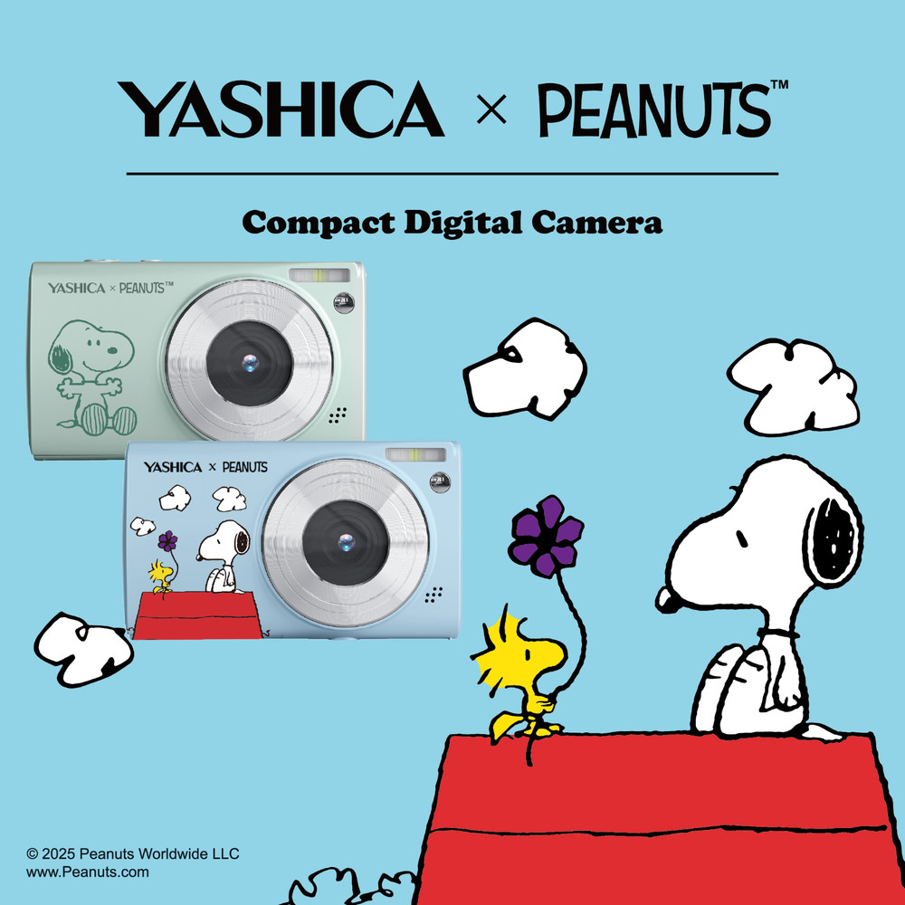 日本未発売 YASHICA × PEANUTS スヌーピー デジタルカメラ 30MP 1080P Y2K レトロ 新品