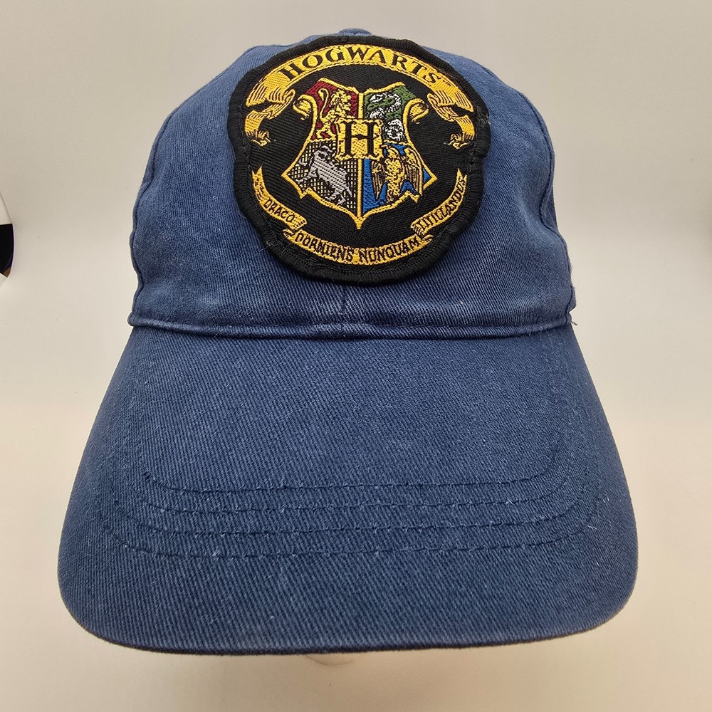 Harry Potter Hogwarts Youth Hat Cap Adjustable Back Strap Blue