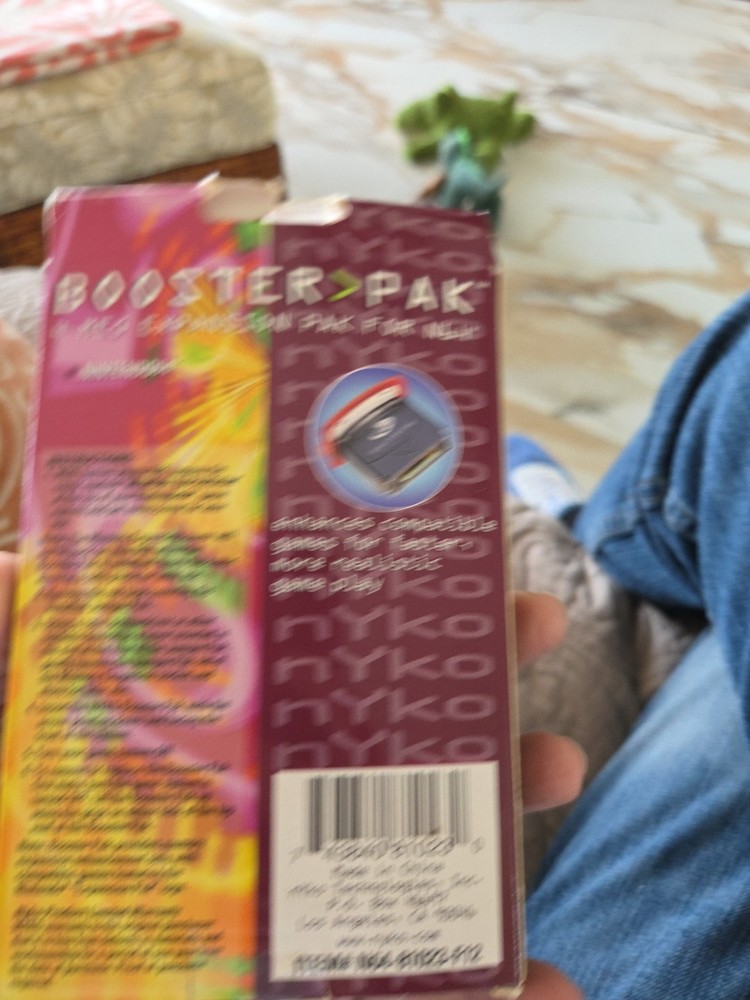N64 Nyko Booster PAK Pack BOX ONLY